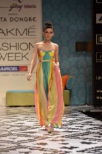 Model walk the ramp for Anita Dongre Show at lakme fashion week 2012 Day 3 in Grand Hyatt, Mumbai on 4th March 2012 (86).JPG
